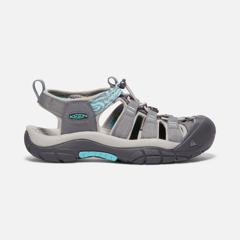 Keen Newport Hydro Sandals - Women's Grey Blue Turquoise Sandals